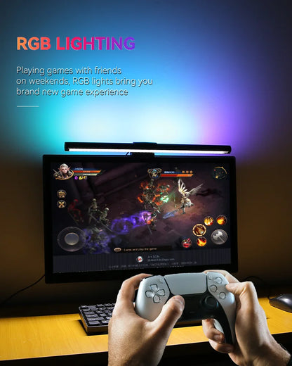 Stepless Dimming Led Desk Lamps for Computer Monitor Lights Bar USB Reading Light Monitor Lamp Backlight Screenbar Office Light