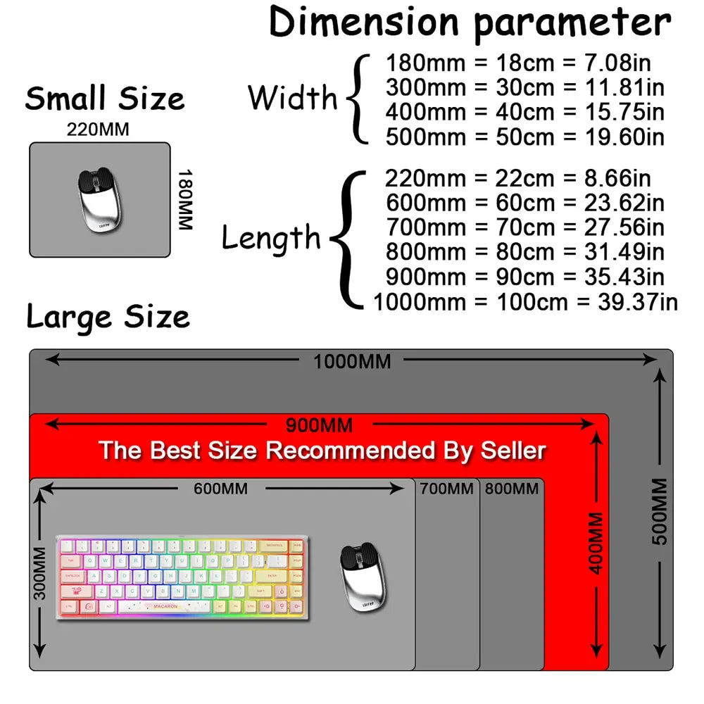 Anime Girls Samurai Oni Mask Mousepad Large Computer Gaming Accessories Mouse Pad Gamer Professional Premium Mouse Mat Desk Mat