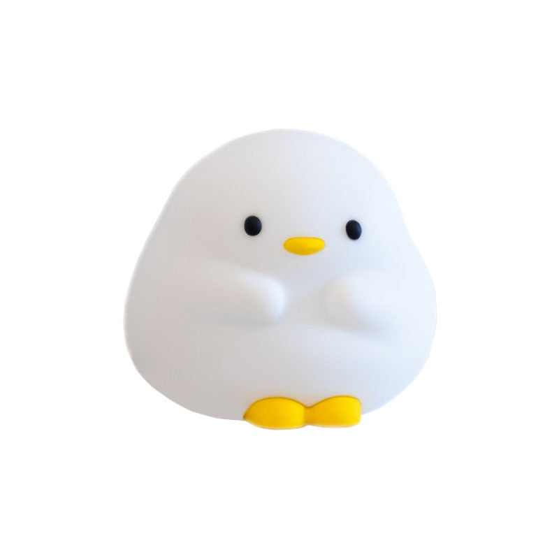 Sleepy Duck™ LED Night Light – Soft Silicone Touch Lamp for Cozy Nights