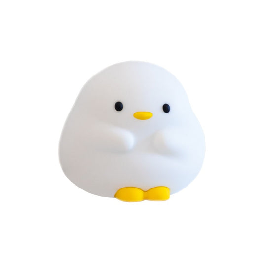 Sleepy Duck™ LED Night Light – Soft Silicone Touch Lamp for Cozy Nights