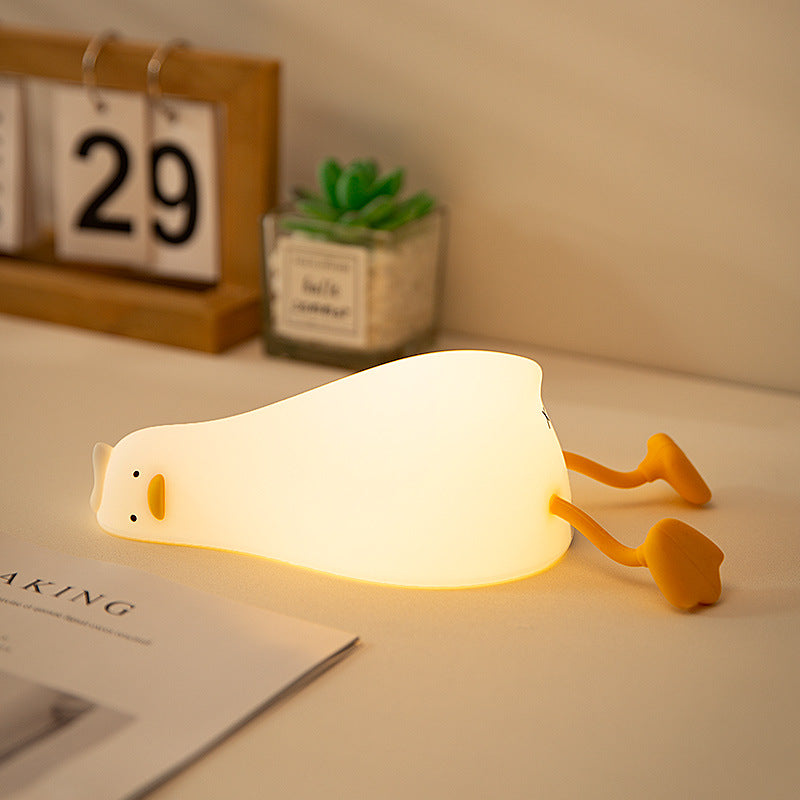 BunnyGlow Night Light – Soft Silicone Touch Lamp for Sweet Dreams