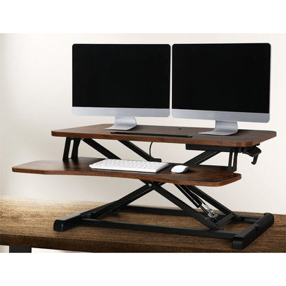 Height-Adjustable Standing Desk Riser – Ergonomic Sit-to-Stand Workstation (80cm)