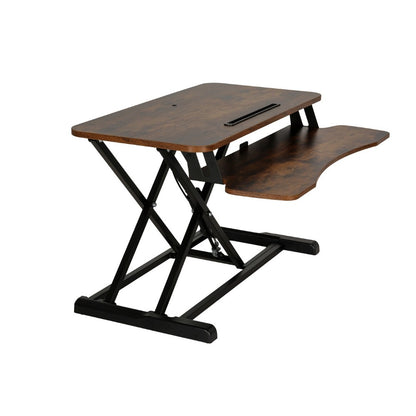 Height-Adjustable Standing Desk Riser – Ergonomic Sit-to-Stand Workstation (80cm)