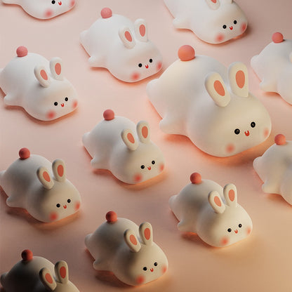 BunnyGlow Night Light – Soft Silicone Touch Lamp for Sweet Dreams