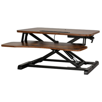 Height-Adjustable Standing Desk Riser – Ergonomic Sit-to-Stand Workstation (80cm)