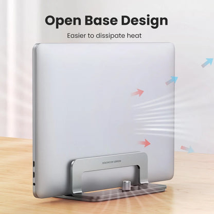 Vertical Laptop Stand Holder for Macbook Air Pro Aluminum Foldable Notebook Stand Laptop Support Macbook Pro Tablet Stand