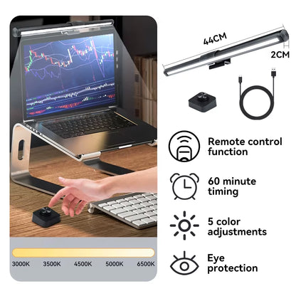 Stepless Dimming Led Desk Lamps for Computer Monitor Lights Bar USB Reading Light Monitor Lamp Backlight Screenbar Office Light